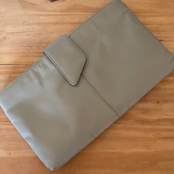 Vintage Leather Clutch TJW by Mervyn’s - Picture 4 of 5